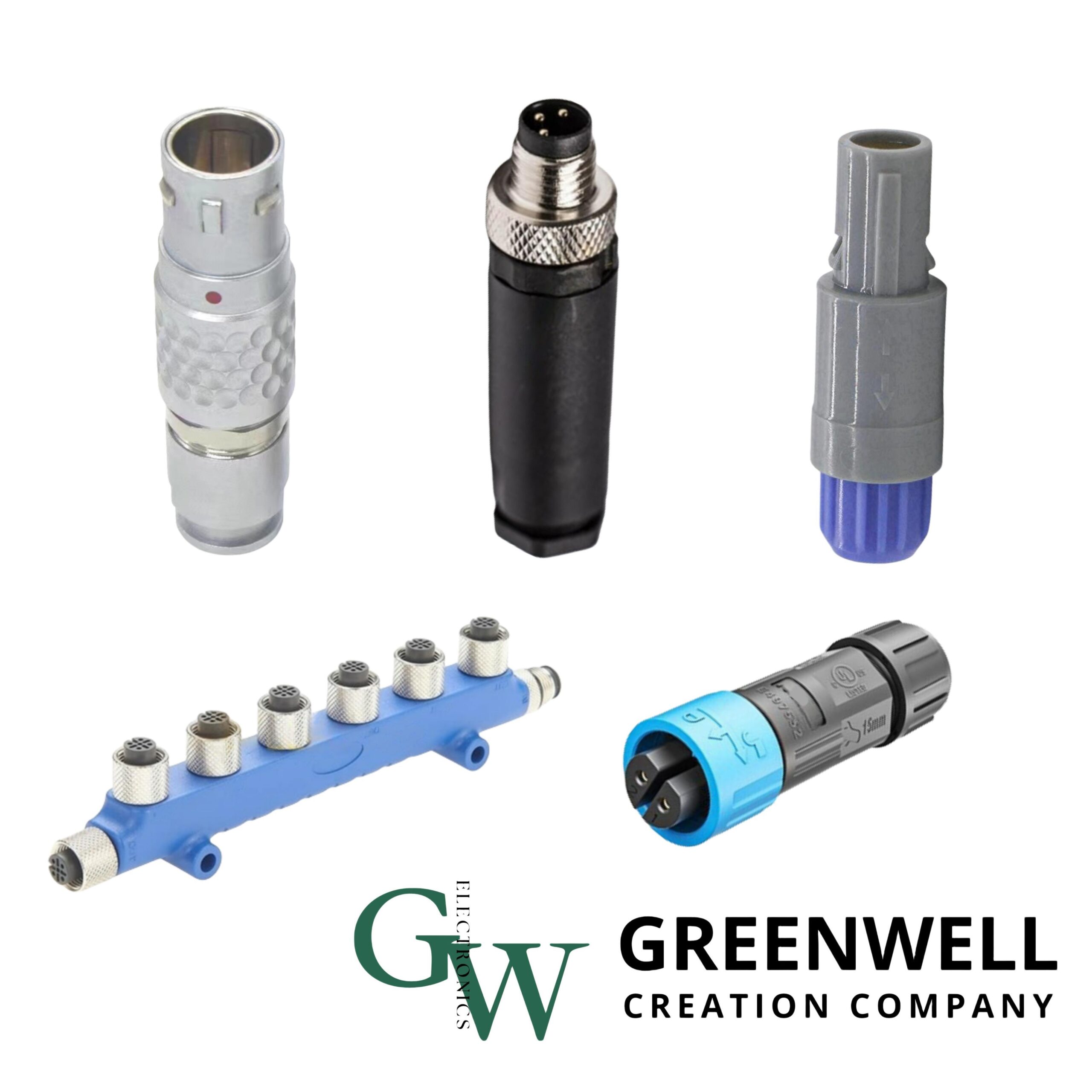 Circular Connector-push pull connector-M series-nmea connector-Greenwell