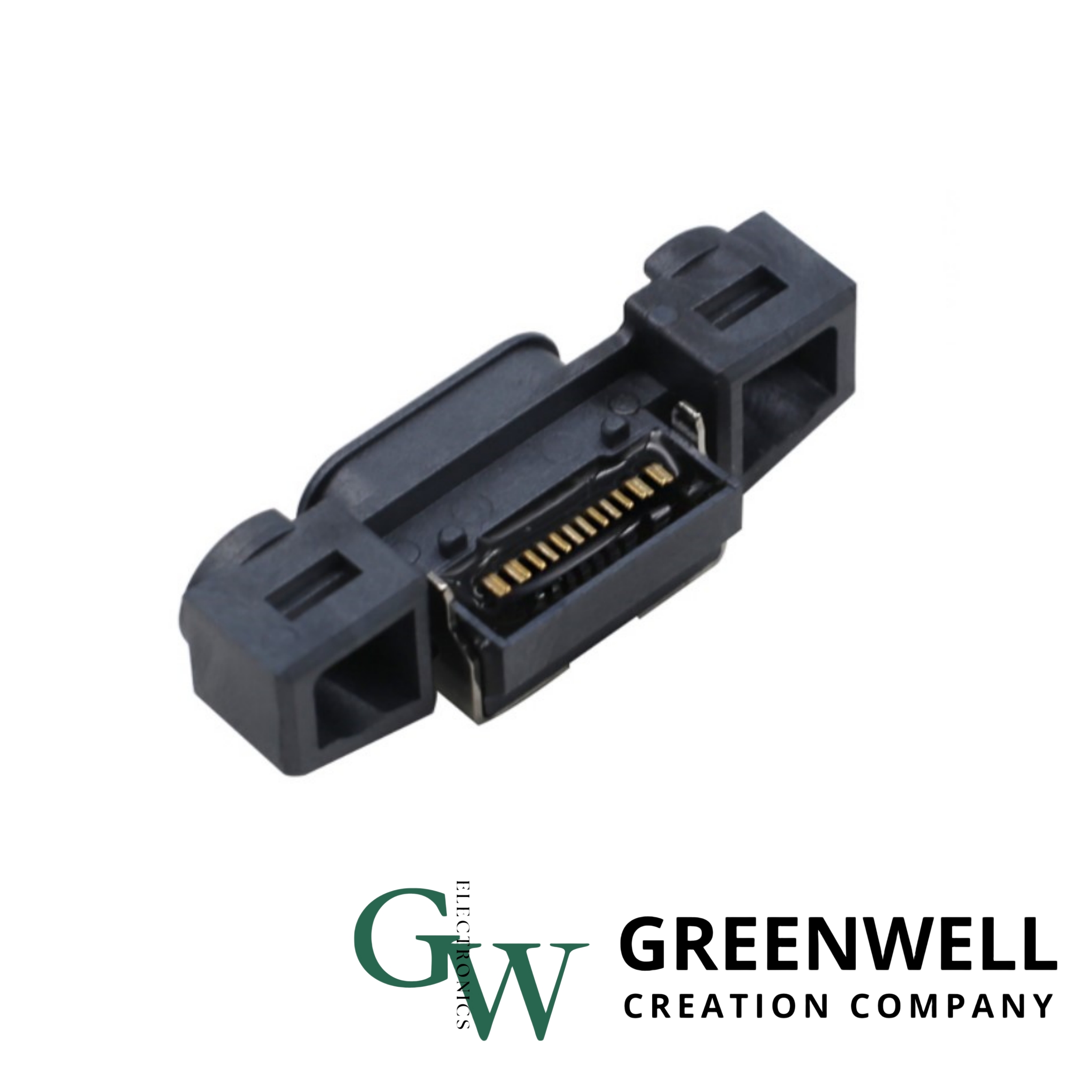 Waterproof-USB type C 16P female-SMT-electronic parts-connector-Greenwell